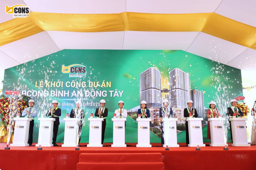 Lễ khởi công Bcons Center City - Bcons Bình An Đông Tây ngày 28/06/2025 Lễ khởi công Bcons Center City - Bcons Bình An Đông Tây ngày 28/06/2025